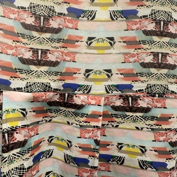 Daniel Rainn Sleeveless Blouse Top Abstract Pattern SZ 1X EUC - Picture 5 of 7